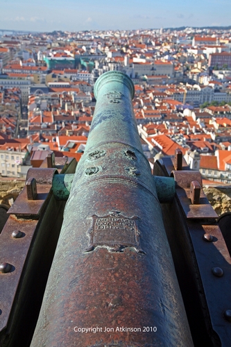 View from castle of S&atilde;o Jorge, Lisbon